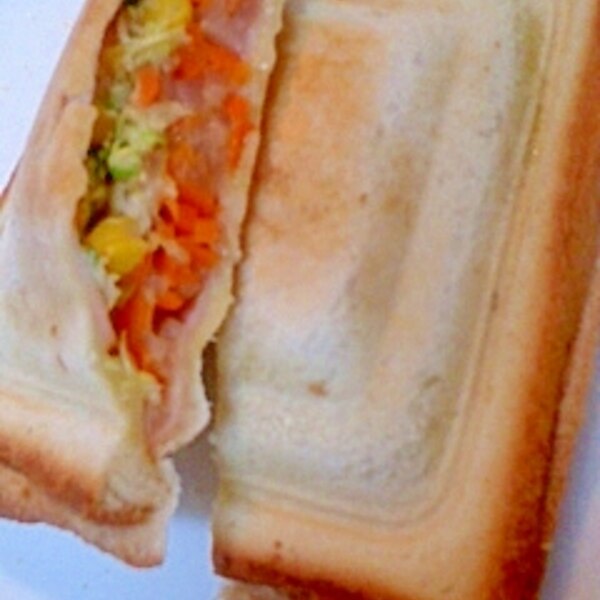 にんじんサラダとキャベツのホットサンド レシピ 作り方 By ジョンとポーク 楽天レシピ にんじんサラダとキャベツのホットサンド レシピ 作り方 By ジョンとポーク 楽天レシピ