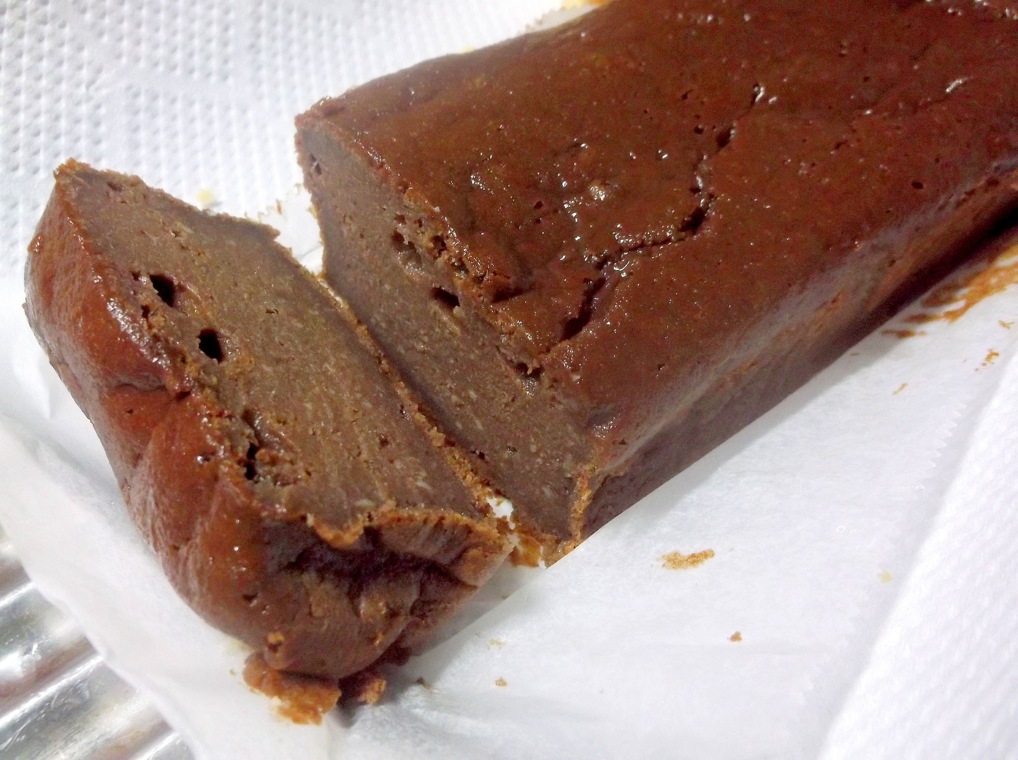 板チョコ一枚でヘルシー豆腐のガトーショコラ☆ レシピ・作り方 by ひ 