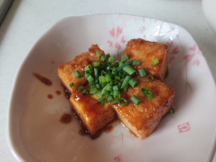 厚揚げの甘辛煮