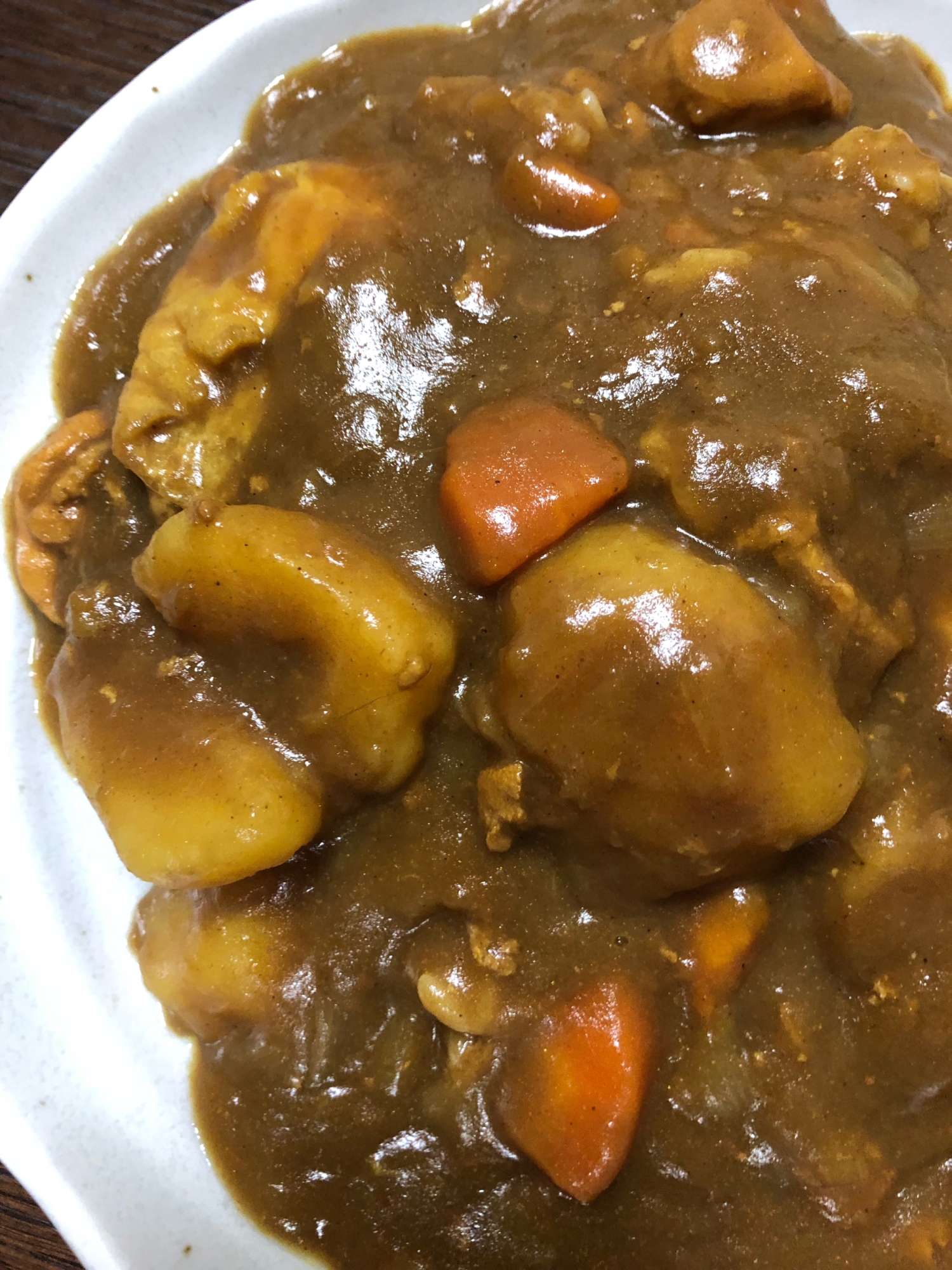 カレー♪隠し味♪りんご♪