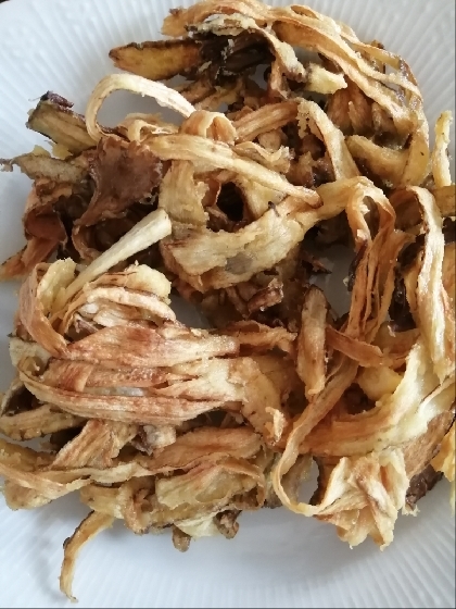 ごぼうの唐揚げ？天ぷら？