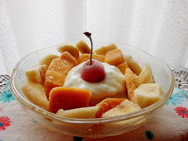 冷凍フルーツの盛り合わせ