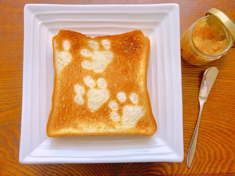 食パン アート 作り方