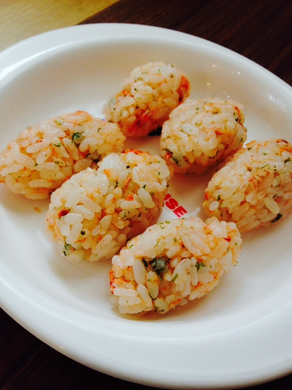 1歳の生桜海老の磯おにぎり レシピ 作り方 By ノエル ギャラガー 楽天レシピ