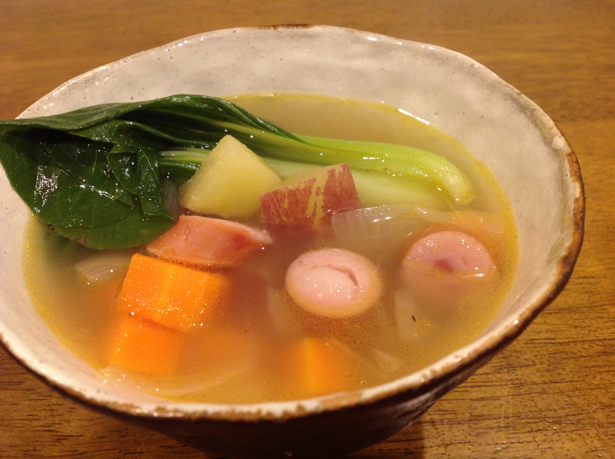残りもので美味しく!野菜たっぷりスープ