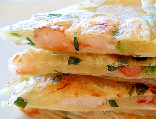 葱花餅 エビの中華ねぎ餅 美味しい 中華おやき レシピ 作り方 By 料理研究家 熊谷真由美 楽天レシピ