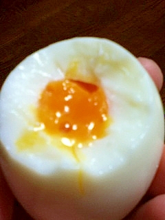 とろーりおいしい 黄身だけ半熟ゆで卵 レシピ 作り方 By Takusand 楽天レシピ
