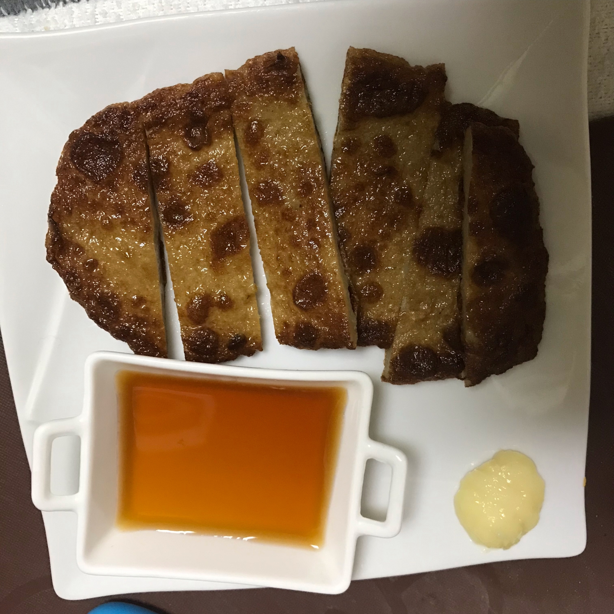 じゃこ天のごま油焼き