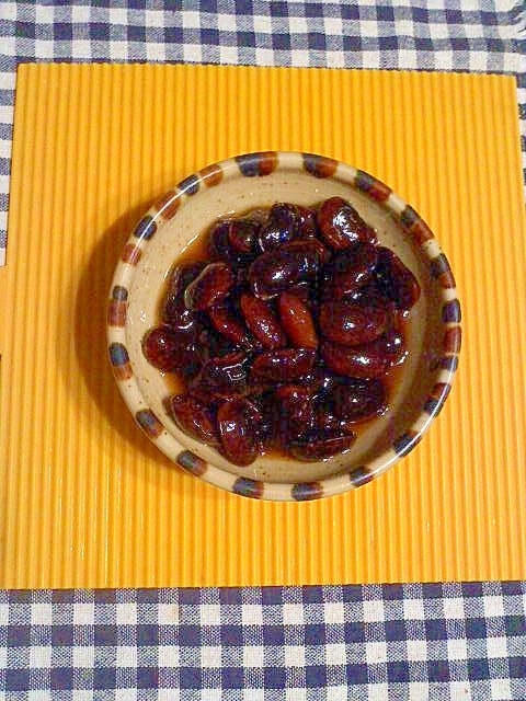 紫花豆の醤油煮 レシピ 作り方 By テツオ63 楽天レシピ