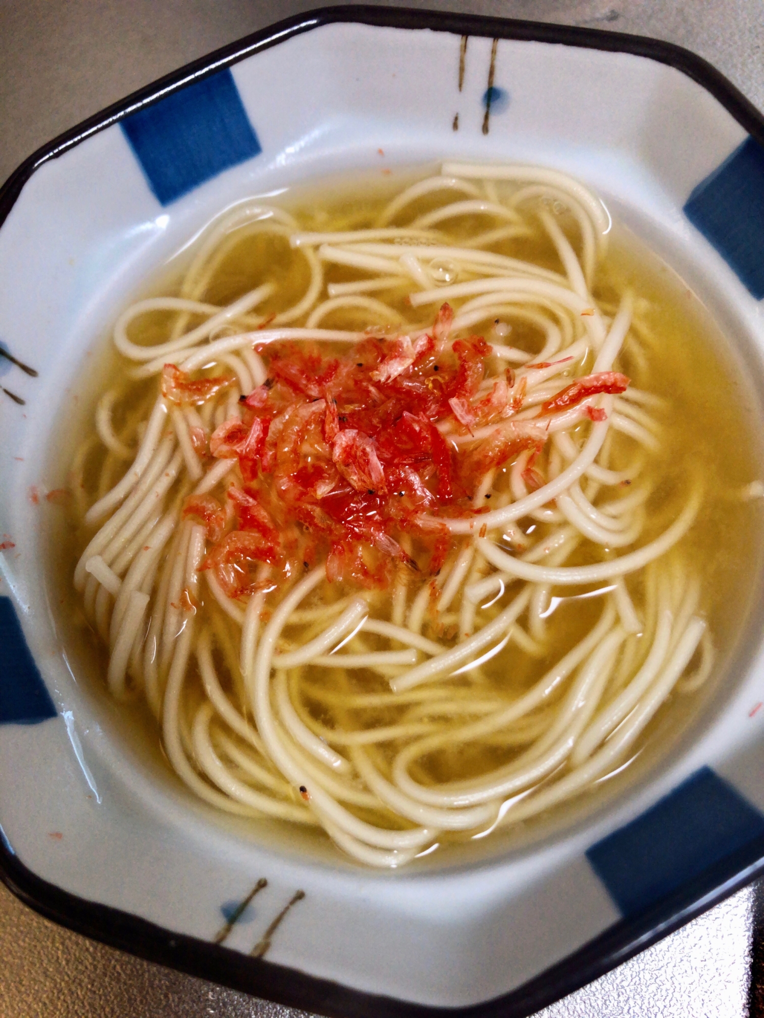 桜えびのにゅうめん