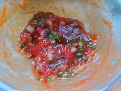 簡単トマトのサルサソース