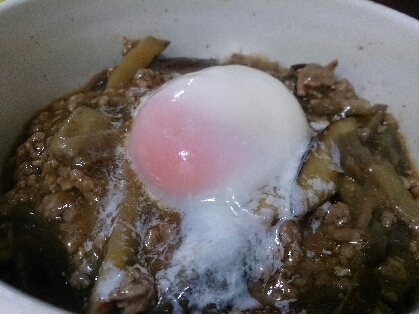 温玉をのせて丼にして食べました！美味しかったです。