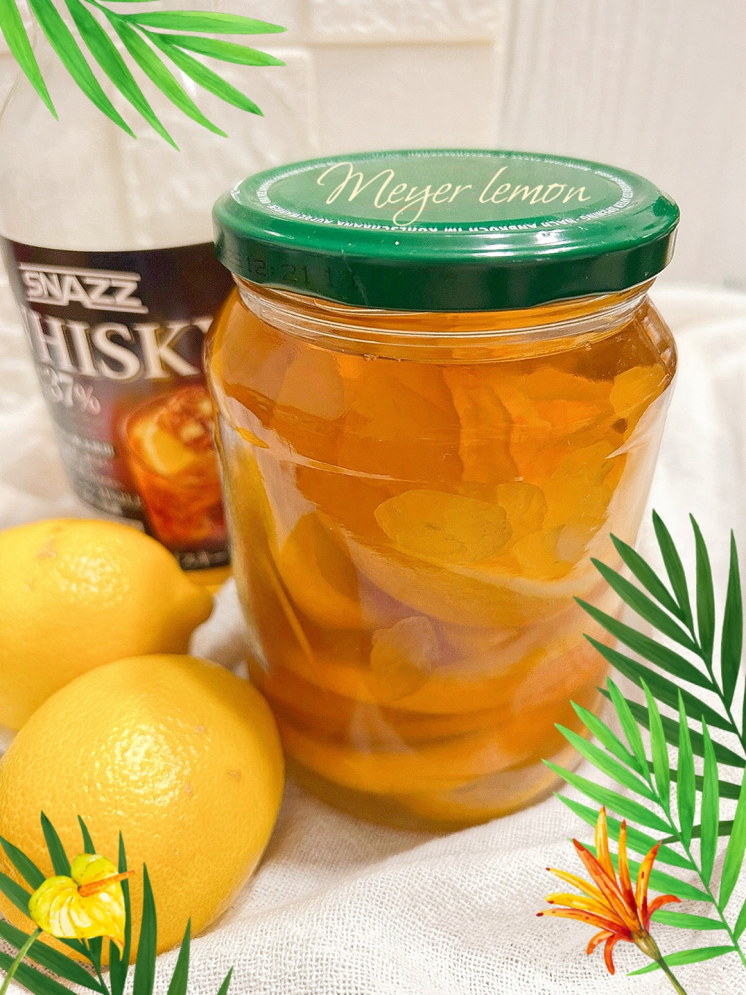 ☆★マイヤーレモンのウイスキー漬け♪★☆