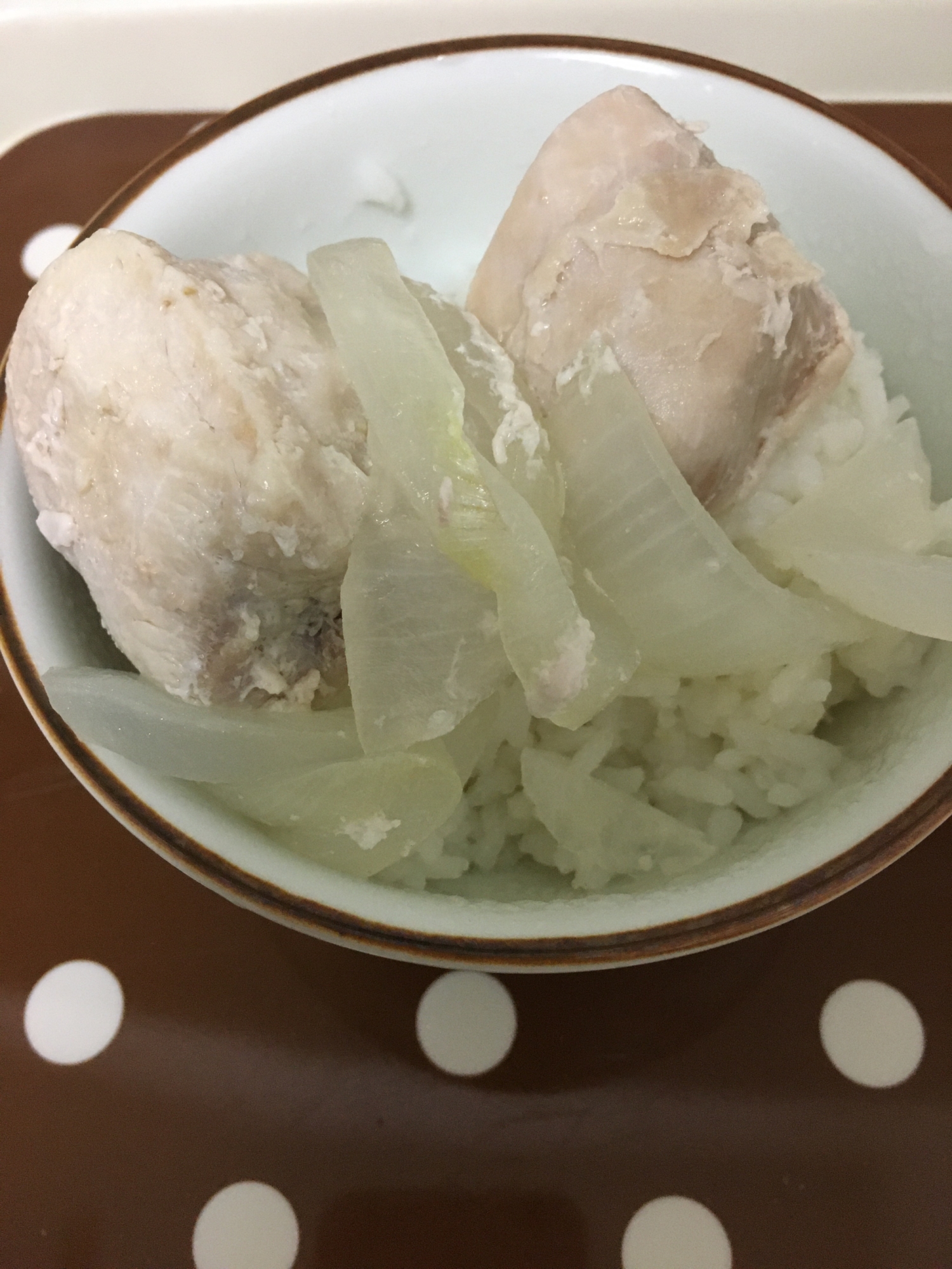 さっぱり☆鶏たまねぎ丼