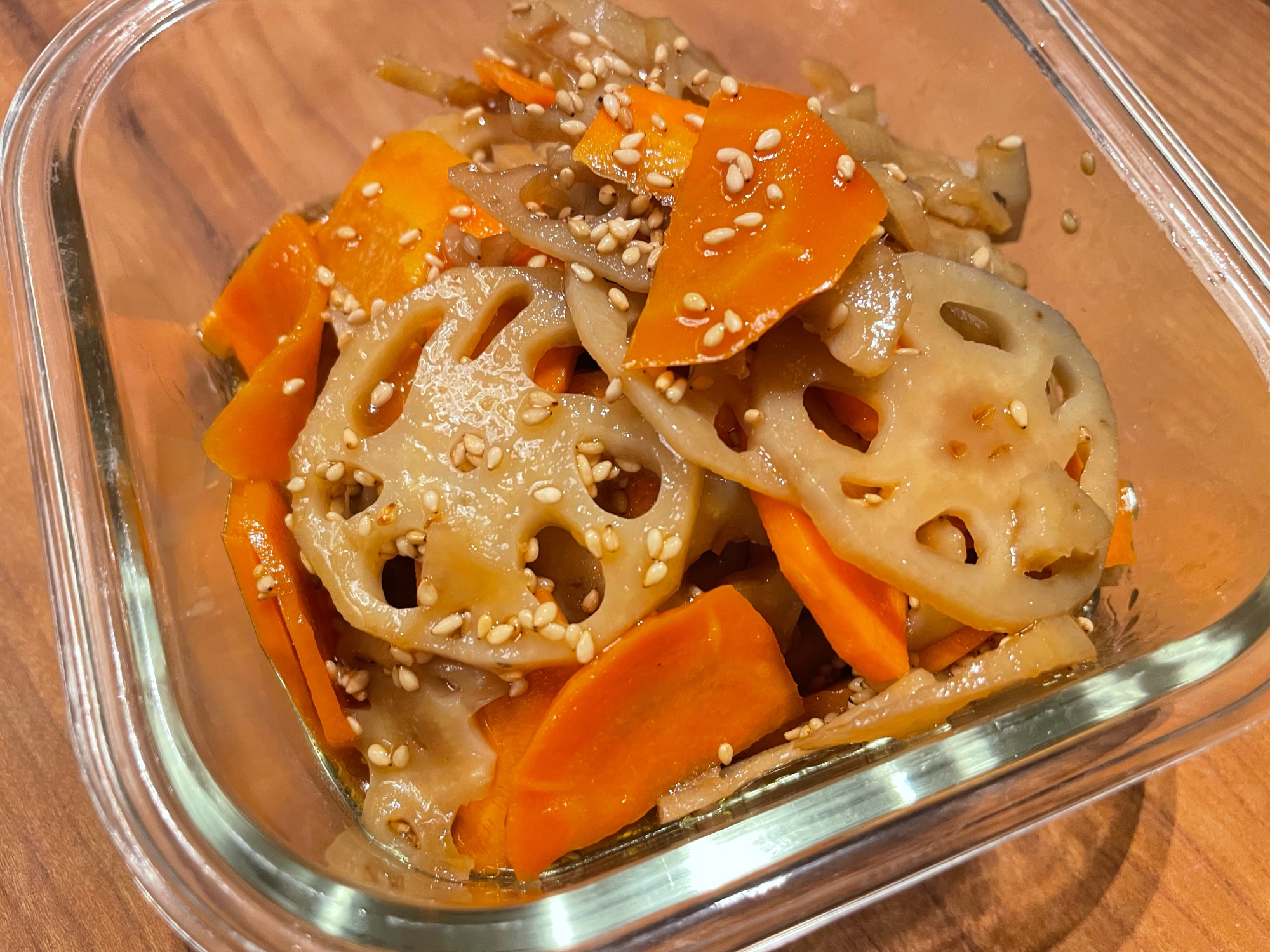 レンジで簡単！きんぴられんこん
