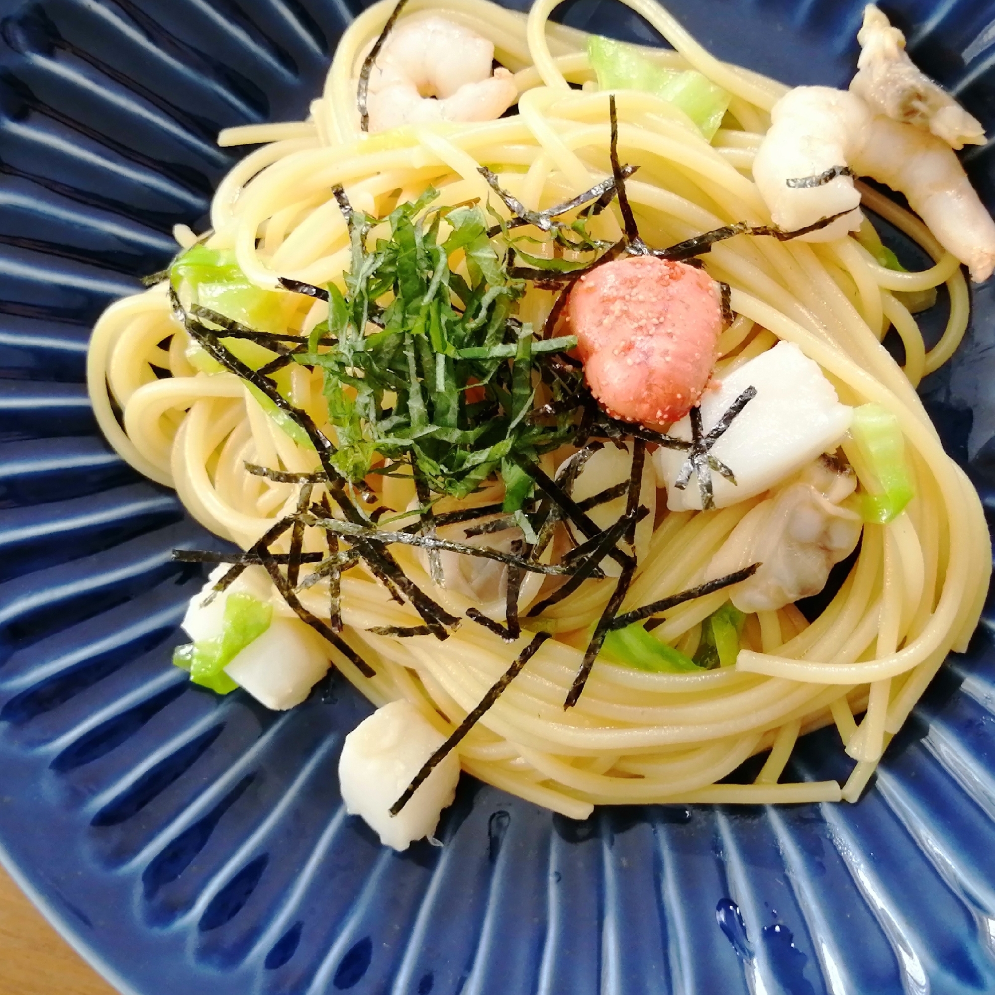 簡単時短なシーフード和風パスタ レシピ 作り方 By Momomo 楽天レシピ 簡単時短なシーフード和風パスタ レシピ 作り方 By Momomo 楽天レシピ