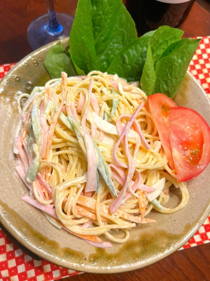 デパ地下デリ風　トロトロスパゲティサラダ