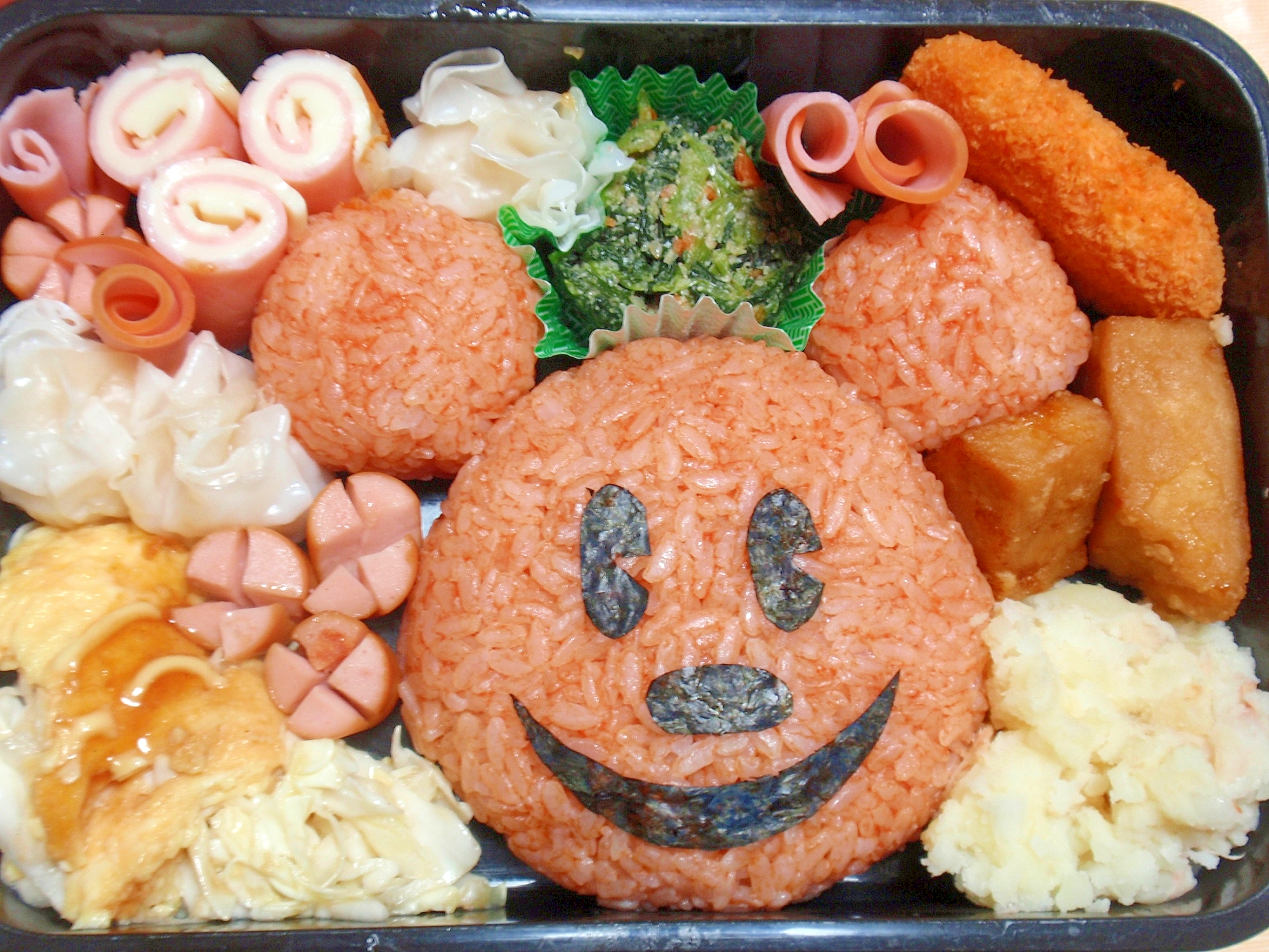 キャラ弁 ハロウインミッキー レシピ 作り方 By ドナルドスケリントン 楽天レシピ