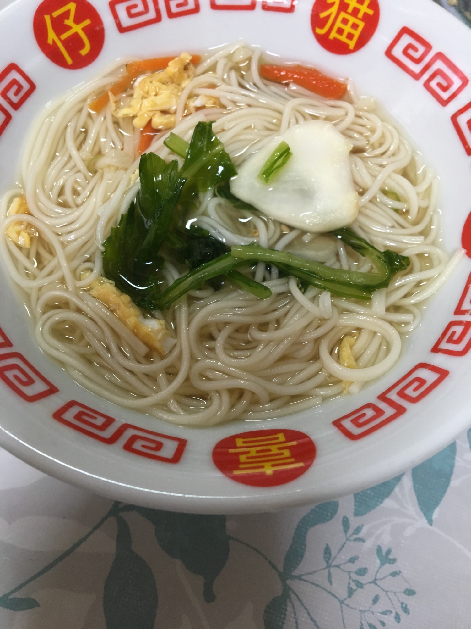 かぶで彩り╰(*´︶`*)╯♡にゅうめん☆