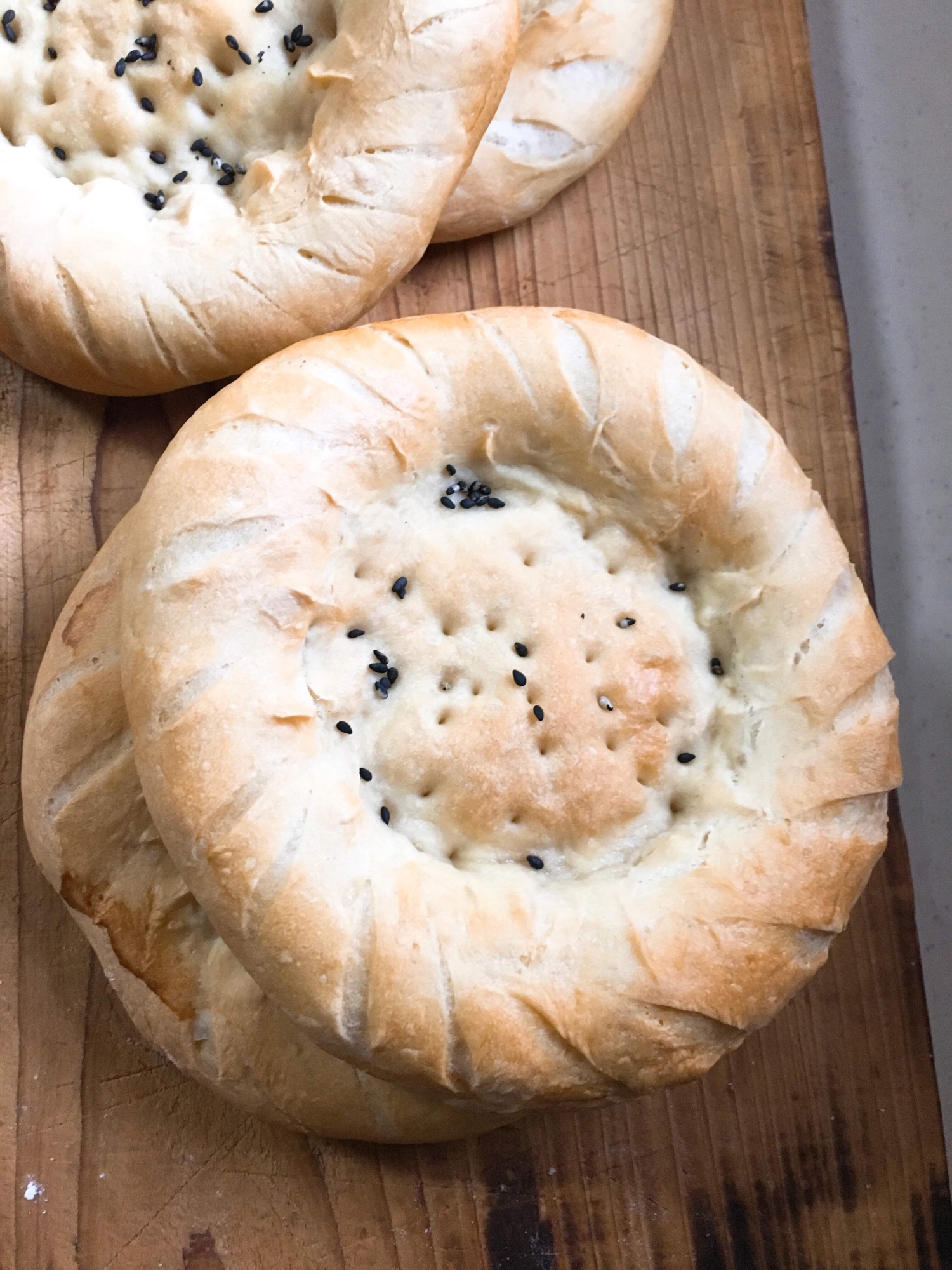 ウズベキスタン風パン