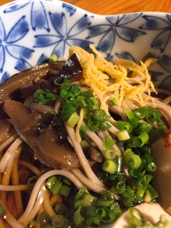 手作り麺つゆでお蕎麦★