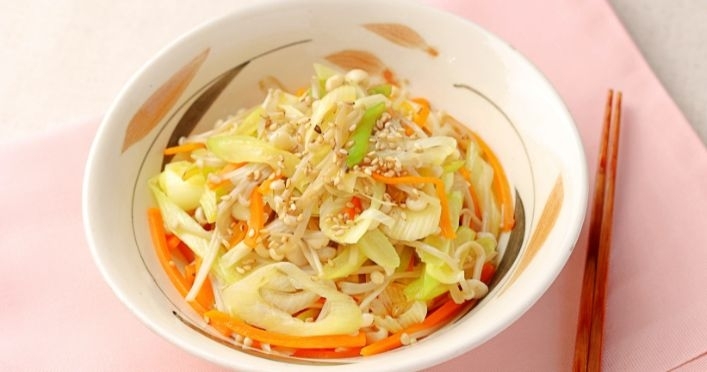 【副菜】野菜たっぷりやみつきえのき