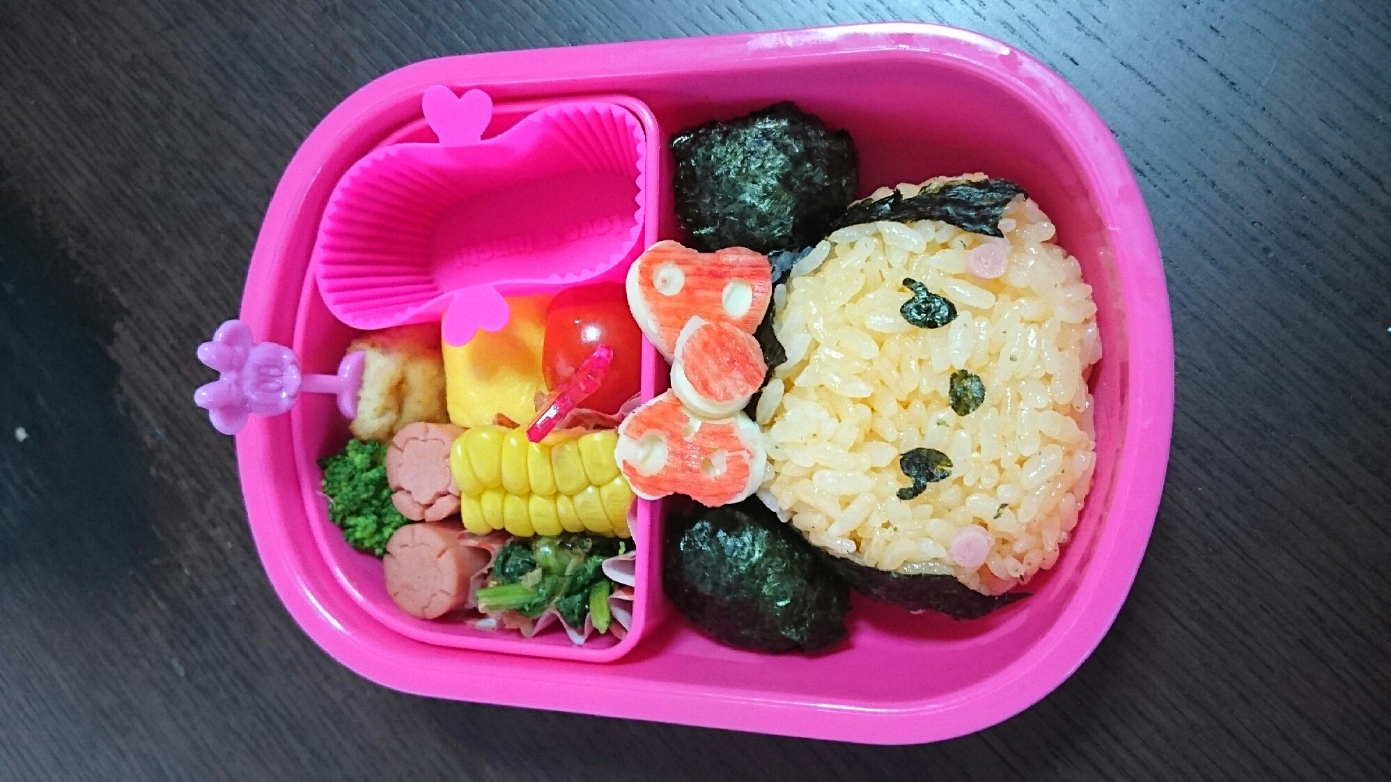 年少さんのキャラ弁 ミニー ツムツム レシピ 作り方 By Yunoa101 楽天レシピ 年少さんのキャラ弁 ミニー ツムツム レシピ 作り方 By Yunoa101 楽天レシピ