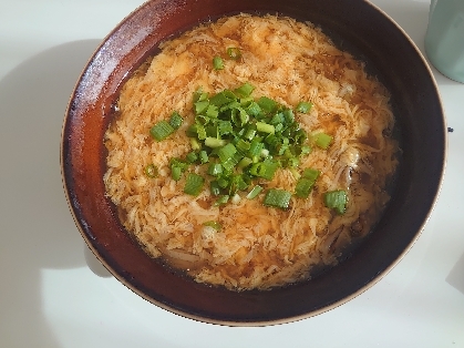 寒くなってきたね〜˙꒳​˙: たまごあんかけうどん