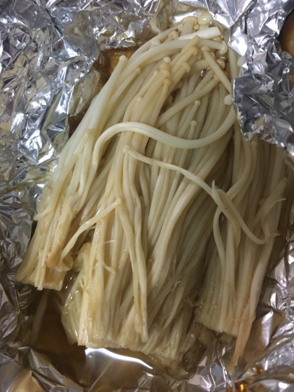 えのき茸のアルミホイル焼き レシピ 作り方 By Katsura K 楽天レシピ