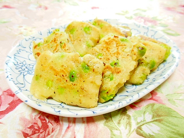 ❤馬鈴薯とエンドウ豆のスパイス餅❤