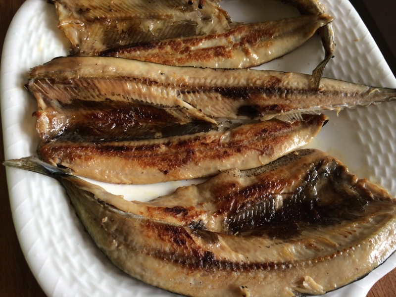 さんまのフライパン焼き