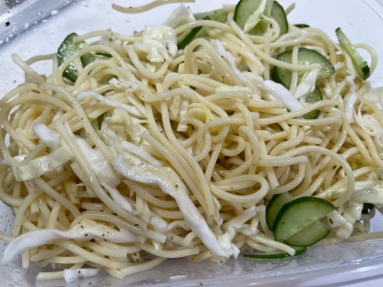 基本のスパサラ（スパゲッティサラダ）