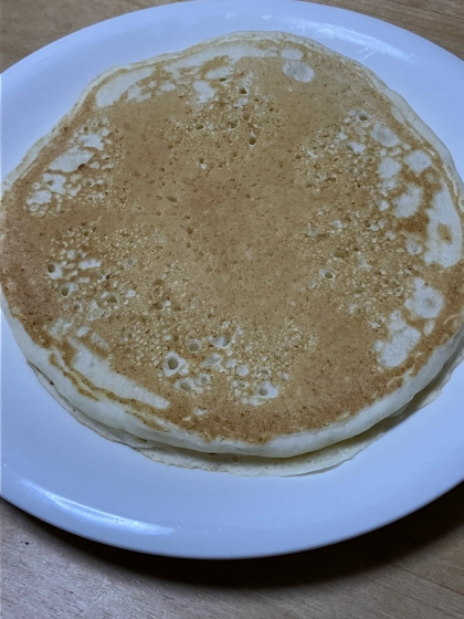 もっちりふわふわ♪とうふinパンケーキ