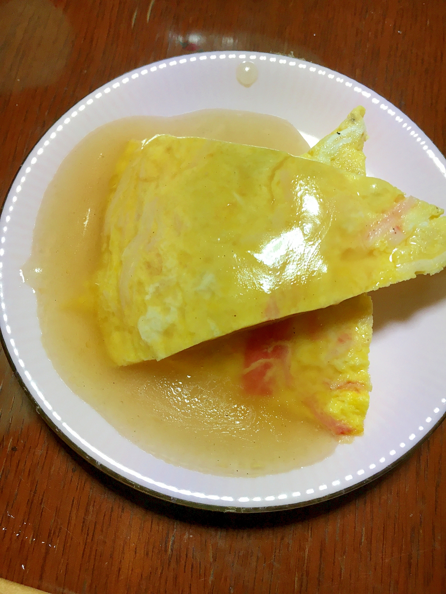 カニ玉塩餡かけ レシピ 作り方 By Toku Jiro 0707 楽天レシピ