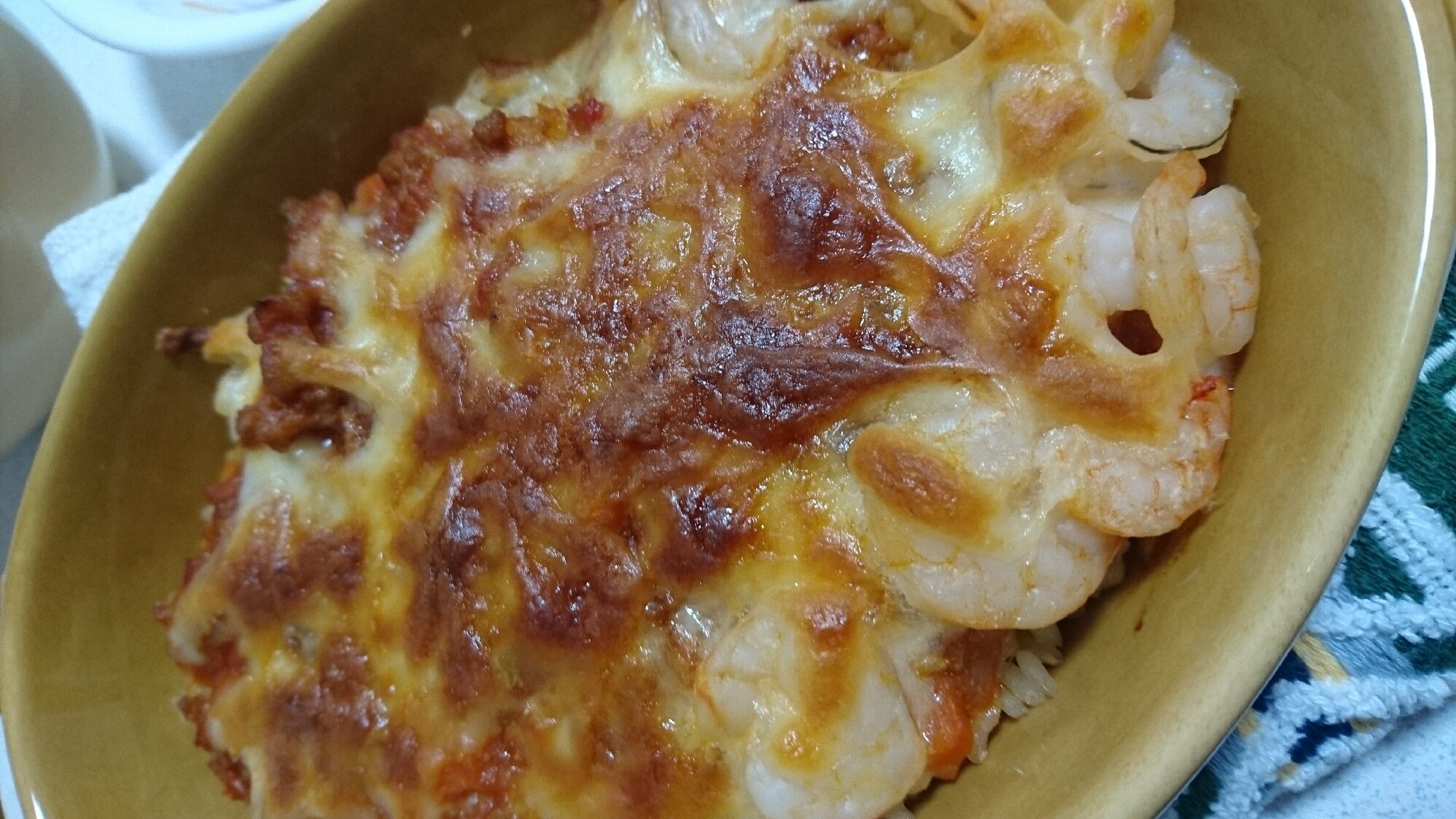 簡単うまうま♪エビミートドリア レシピ・作り方 by ぴぐ - 楽天レシピ