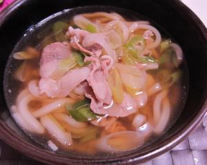 簡単☆我が家の肉うどん☆