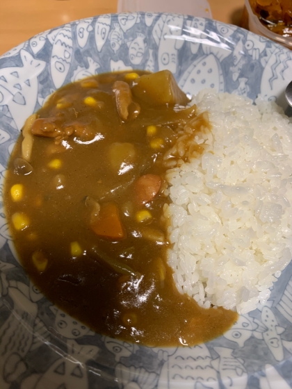 基本の豚こまカレー