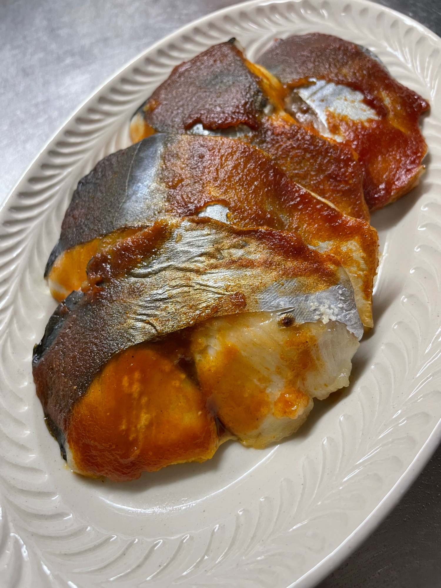 ☆お魚が好きになる☆サワラのバーベキュー焼き