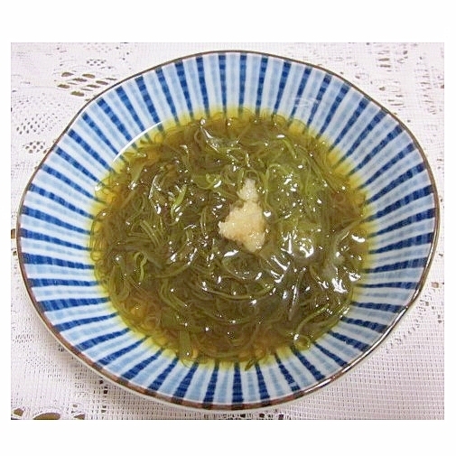 もずく酢（おろし生姜）