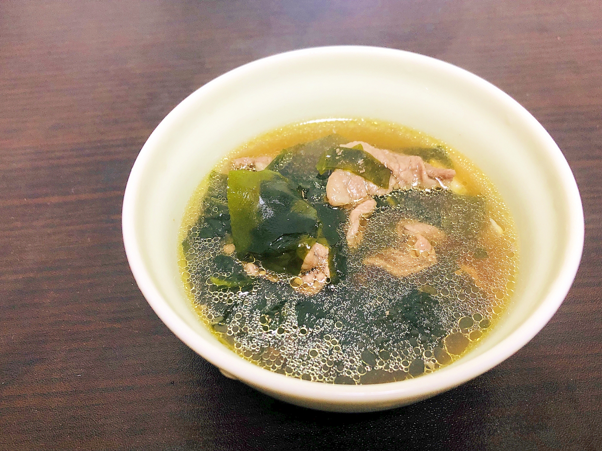 【超簡単】韓国のわかめスープ