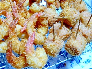 魚肉ソーセージフライ(&エビフライ)