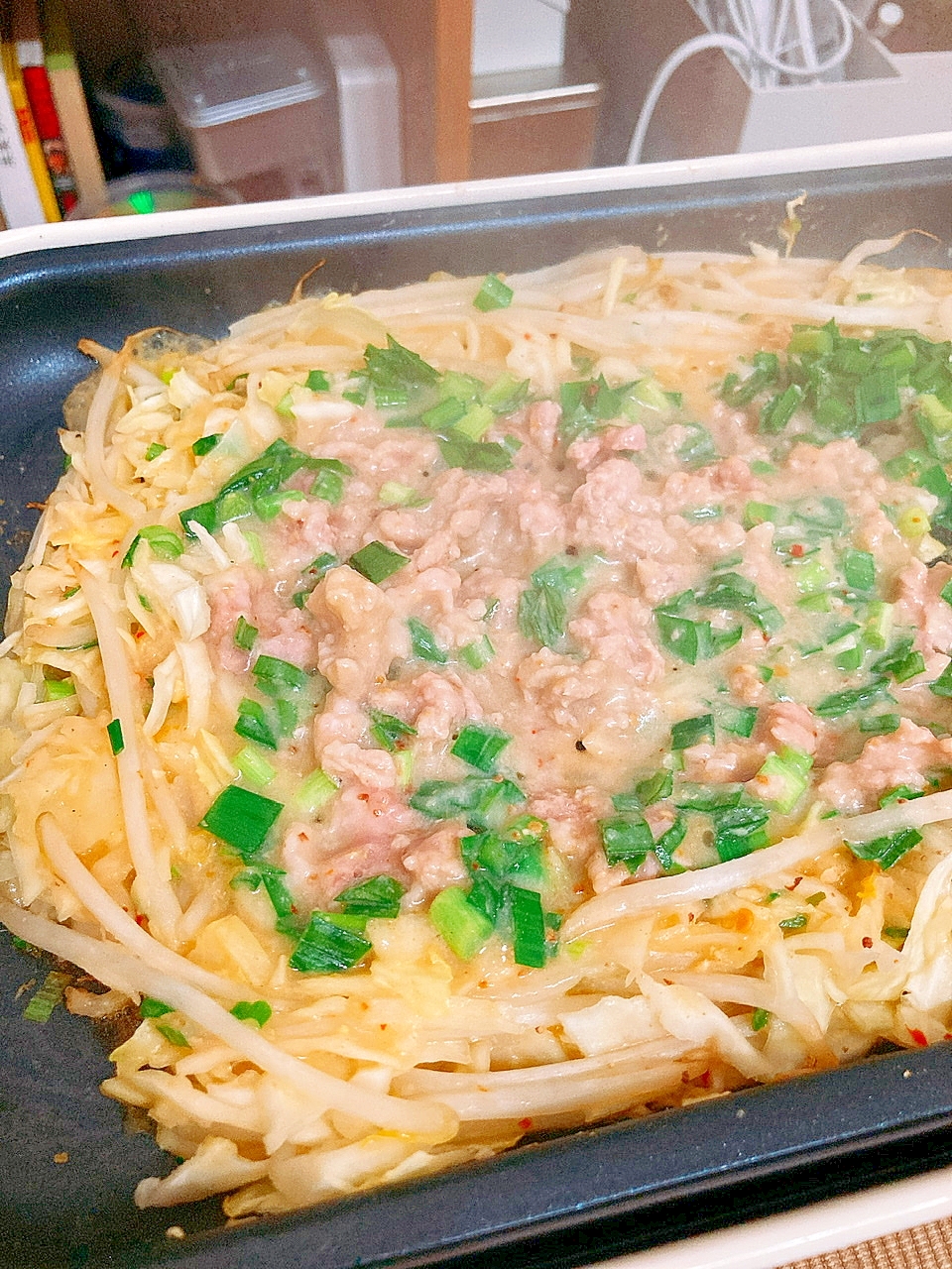 ホットプレートで作る！タンタンもんじゃ