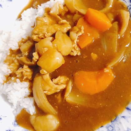 すりおろし玉葱入り牛カレー