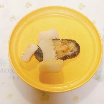 いかとなすの味噌煮♪
