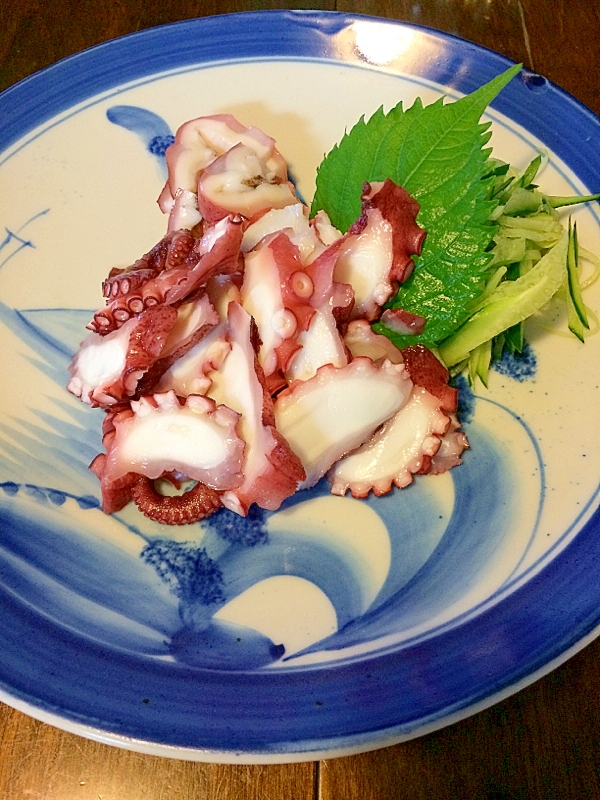 色々たれで タコの刺身 レシピ 作り方 By きのこのみみ 楽天レシピ 色々たれで タコの刺身 レシピ 作り方 By きのこのみみ 楽天レシピ