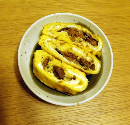 さんまのかば焼き巻き卵焼き☆