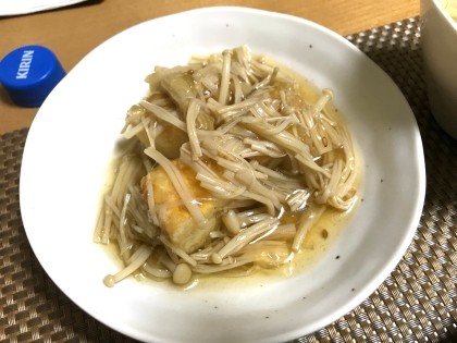 免疫アップ！きのこ餡の揚げ出し豆腐◎