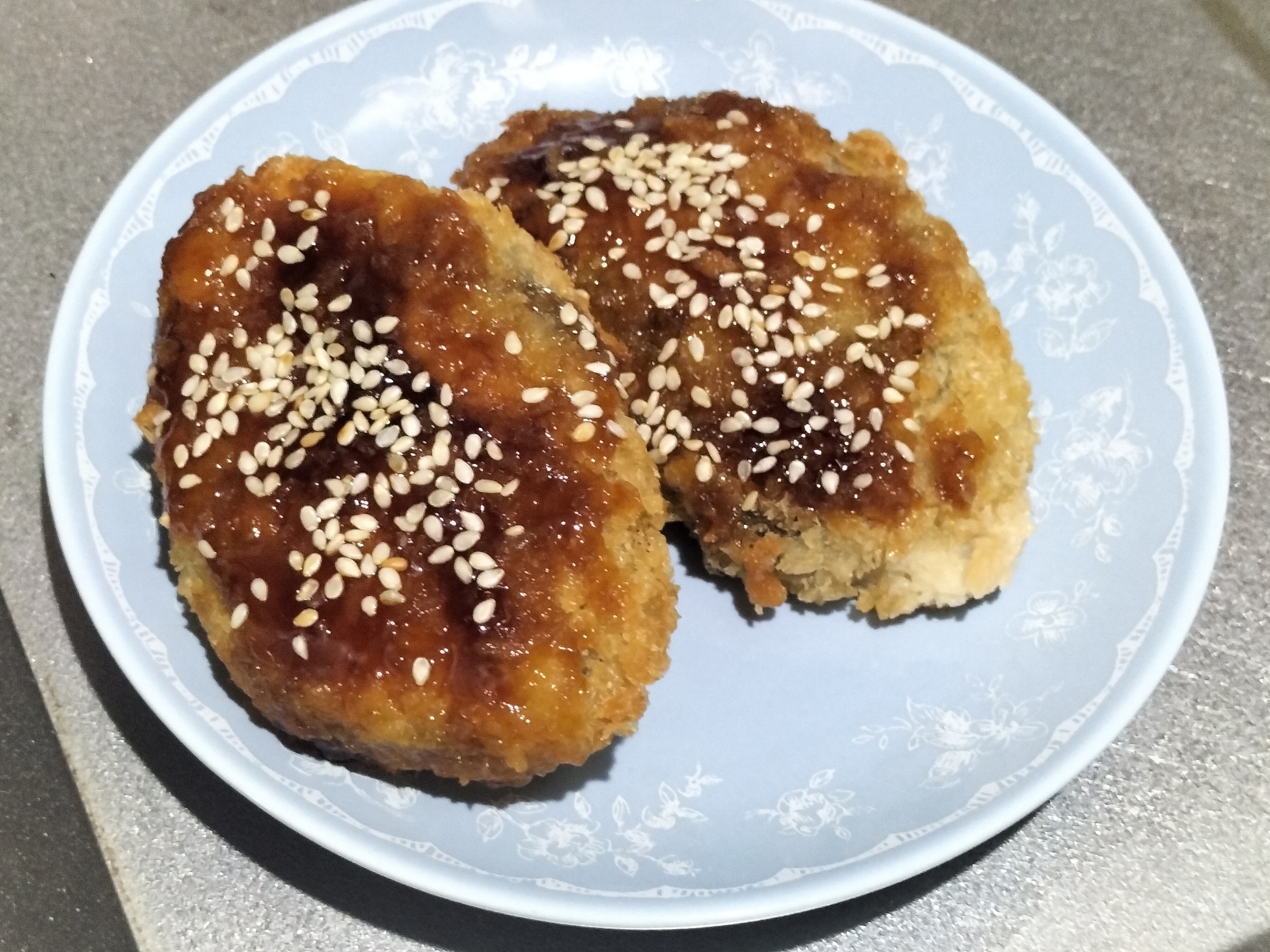 簡単作り置き♪茄子の肉詰め肉サンドフライ