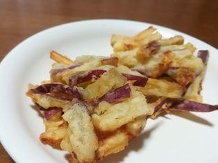 さつまいものかき揚げ