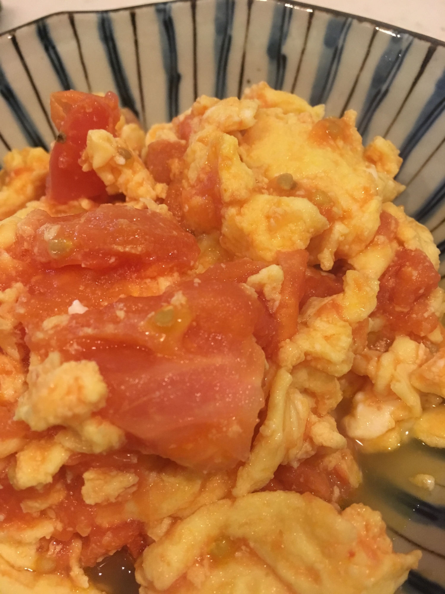 トマトと卵の炒め物(本格中国家庭料理)